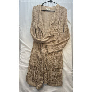 Lucky Brand Cardigan Sweater Womens Small Boho Hipster